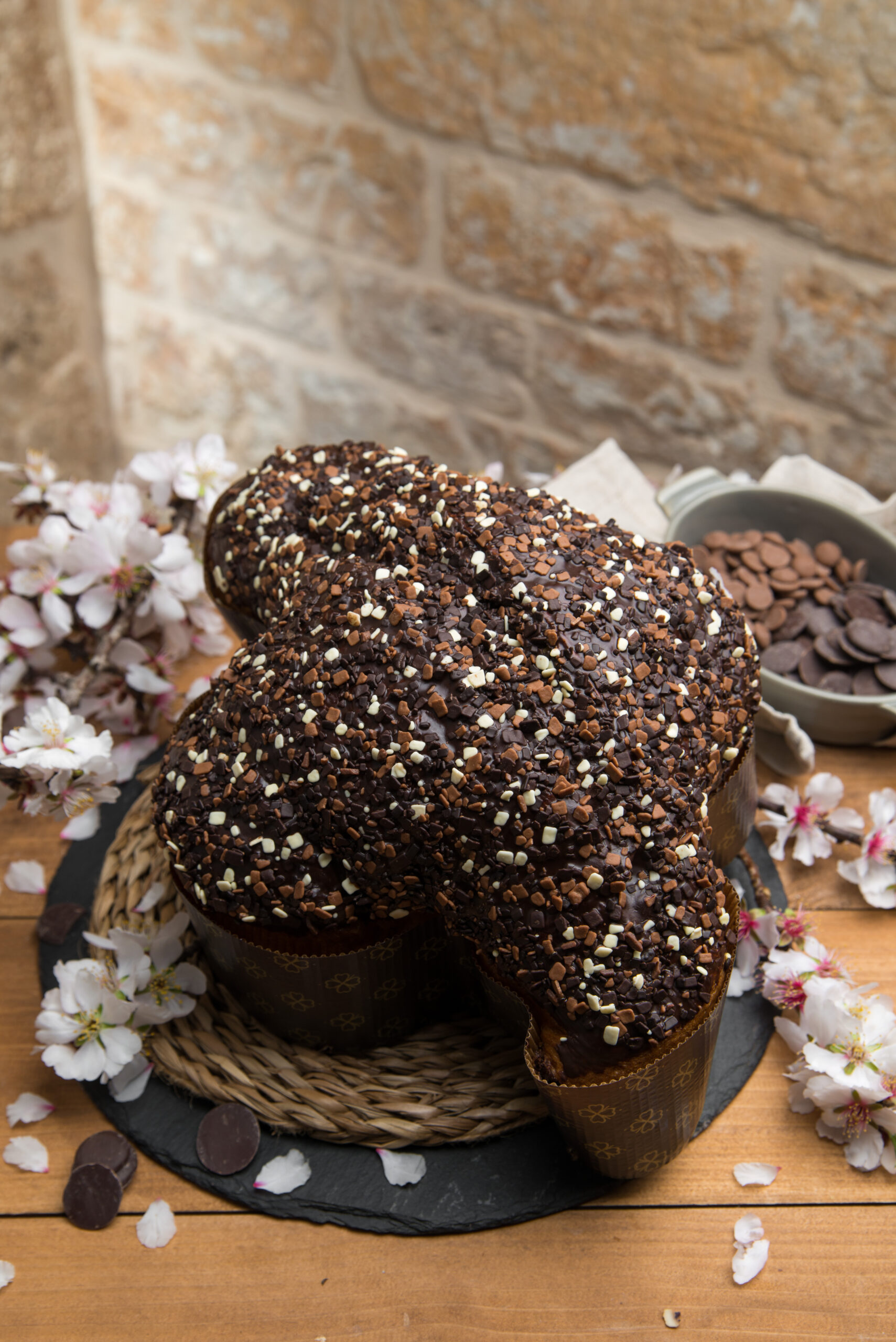 Colomba ai 3 cioccolati