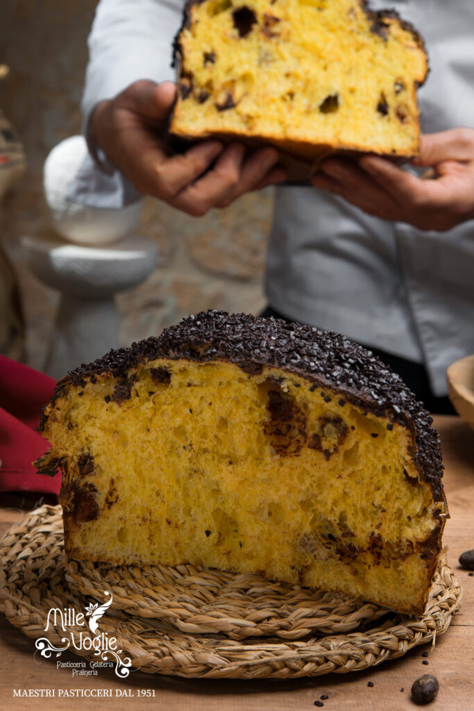 Panettone al cioccolato fondente